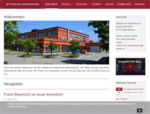 Tablet Screenshot of mittelschule-babenhausen.de